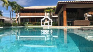 Apartamento térreo à venda com 2 suítes, jardim privativo com hidromassagem na Praia da Espera em Itacimirim Bahia