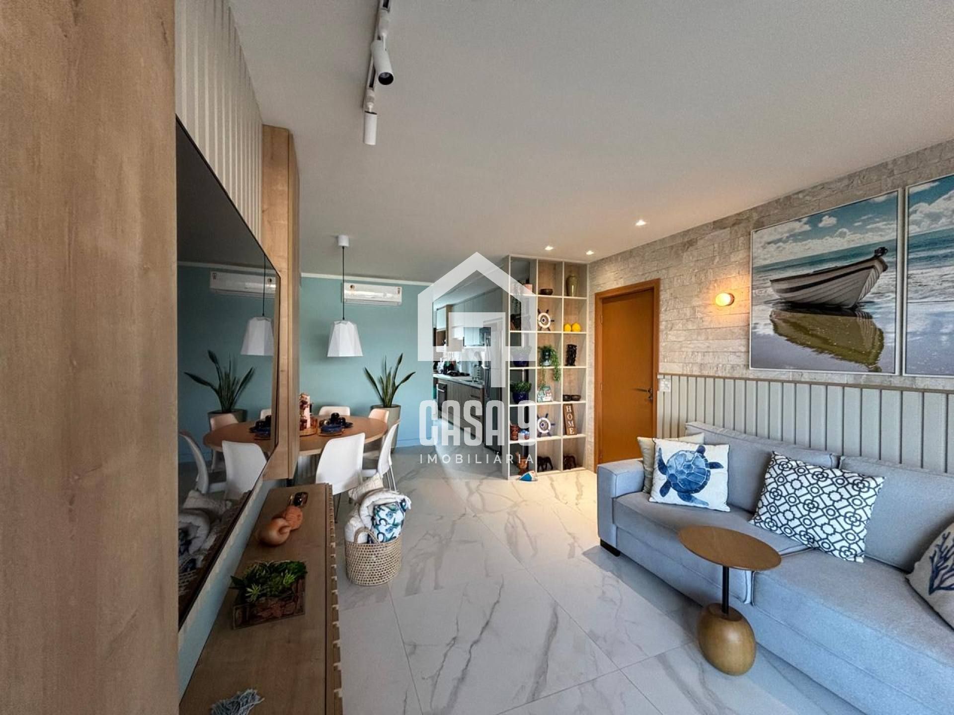 Apartamento mobiliado com 3 quartos pé na areia à venda em Itacimirim Bahia