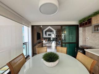 Apartamento mobiliado com 3 quartos pé na areia à venda em Itacimirim Bahia