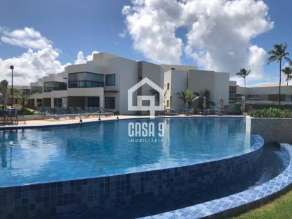 Apartamento mobiliado com 3 quartos pé na areia à venda em Itacimirim Bahia