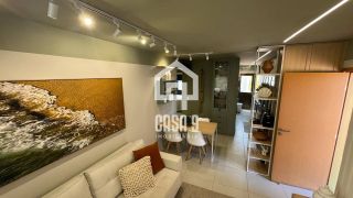 Apartamento térreo mobiliado com 3 quartos pé na areia à venda em Itacimirim Bahia