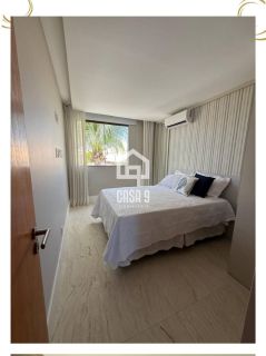 Apartamento a venda com 3 quartos mobiliado pé na areia em Itacimirim Bahia