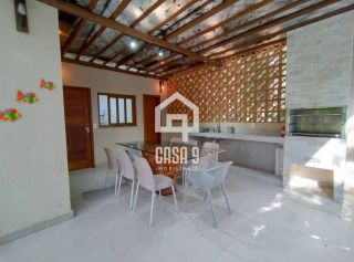 Casa térrea em terreno privativo com 4 suítes para aluguel anual no condomínio Fazenda Praia do Forte Bahia