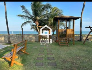 Apartamento duplex com 3 suítes pé na areia e mobiliado a venda em Itacimirim Bahia