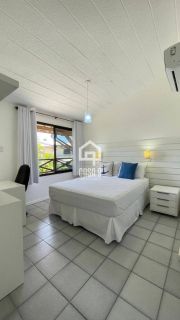 Apartamento duplex com 3 suítes pé na areia e mobiliado a venda em Itacimirim Bahia