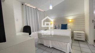 Apartamento duplex com 3 suítes pé na areia e mobiliado a venda em Itacimirim Bahia