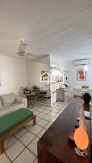 Apartamento duplex com 3 suítes pé na areia e mobiliado a venda em Itacimirim Bahia