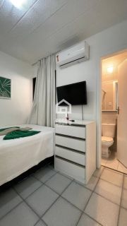 Apartamento duplex com 3 suítes pé na areia e mobiliado a venda em Itacimirim Bahia