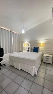 Apartamento duplex com 3 suítes pé na areia e mobiliado a venda em Itacimirim Bahia