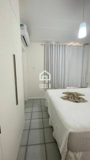 Apartamento duplex com 3 suítes pé na areia e mobiliado a venda em Itacimirim Bahia