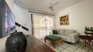 Apartamento duplex com 3 suítes pé na areia e mobiliado a venda em Itacimirim Bahia