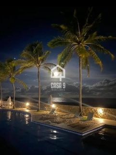 Apartamento duplex com 3 suítes pé na areia e mobiliado a venda no condominio Vilas da Praia em Itacimirim Bahia