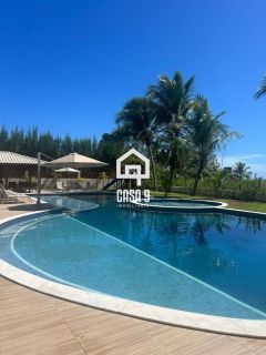 Apartamento térreo mobiliado 02 suítes pé na areia na Praia da Espera em Itacimirim Bahia