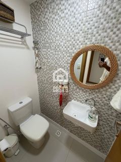 Apartamento térreo mobiliado 02 suítes pé na areia na Praia da Espera em Itacimirim Bahia