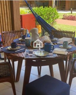 Apartamento térreo mobiliado 02 suítes pé na areia na Praia da Espera em Itacimirim Bahia