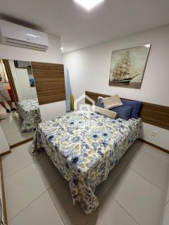 Apartamento térreo mobiliado 02 suítes pé na areia na Praia da Espera em Itacimirim Bahia