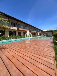 Apartamento novo térreo com garden a venda com 2 suítes em Imbassai Bahia