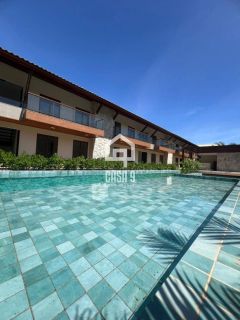 Apartamento novo térreo com garden a venda com 2 suítes em Imbassai Bahia