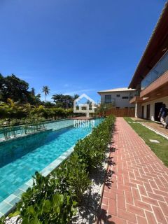 Apartamento novo térreo com garden a venda com 2 suítes em Imbassai Bahia