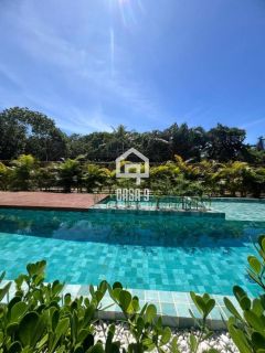 Apartamento novo térreo com garden a venda com 2 suítes em Imbassai Bahia