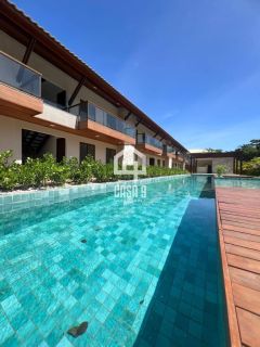 Apartamento novo térreo com garden a venda com 2 suítes em Imbassai Bahia