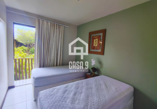 Apartamento superior a venda mobiliado com 2 quartos no Quintas Residence 300 metros pela ponte da Praia da Espera em Itacimirim Bahia