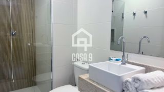 Apartamento garden mobiliado com 3 quartos pé na areia à venda em Itacimirim Bahia