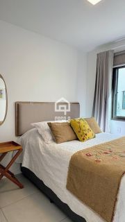 Apartamento garden mobiliado com 3 quartos pé na areia à venda em Itacimirim Bahia