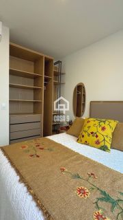 Apartamento garden mobiliado com 3 quartos pé na areia à venda em Itacimirim Bahia