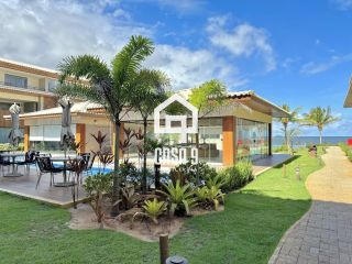 Apartamento térreo nunca habitado pé na areia com 3 suítes a venda no Mamont em Itacimirim Bahia
