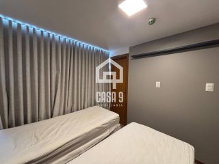 Apartamento térreo mobiliado pé na areia com 3 suítes a venda no Mamont em Itacimirim Bahia