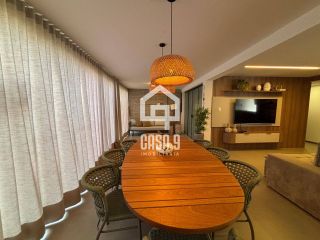Apartamento térreo mobiliado pé na areia com 3 suítes a venda no Mamont em Itacimirim Bahia