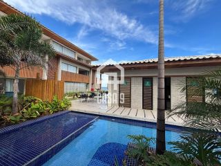 Apartamento térreo nunca habitado pé na areia com 3 suítes a venda no Mamont em Itacimirim Bahia