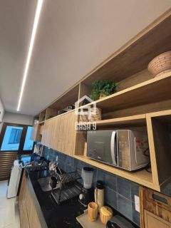 Apartamento garden mobiliado com 3 quartos pé na areia à venda em Itacimirim Bahia