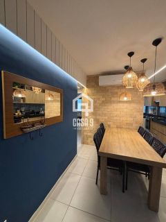 Apartamento garden mobiliado com 3 quartos pé na areia à venda em Itacimirim Bahia