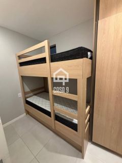 Apartamento garden mobiliado com 3 quartos pé na areia à venda em Itacimirim Bahia