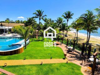 Apartamento térreo a venda com 3 suítes mobiliado no Porto da Espera em Itacimirim Bahia