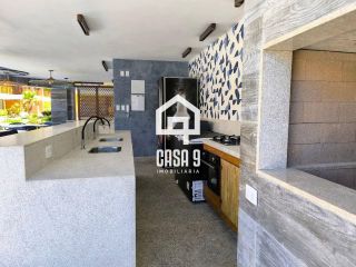 Apartamento térreo a venda com 3 suítes mobiliado no Porto da Espera em Itacimirim Bahia