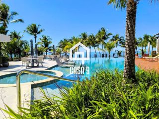 Apartamento térreo a venda com 3 suítes mobiliado no Porto da Espera em Itacimirim Bahia