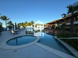 Apartamento térreo a venda com 3 suítes mobiliado no Porto da Espera em Itacimirim Bahia