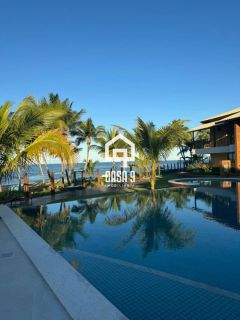 Apartamento térreo a venda com 3 suítes mobiliado no Porto da Espera em Itacimirim Bahia