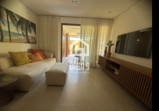 Apartamento térreo a venda com 3 suítes mobiliado no Porto da Espera em Itacimirim Bahia