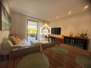 Apartamento térreo a venda com 3 suítes mobiliado no Porto da Espera em Itacimirim Bahia