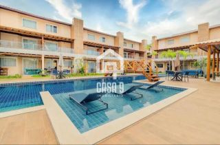 Apartamento Triplex a venda mobiliado com 5 quartos na Praia do Surf em Itacimirim Bahia