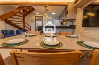 Apartamento Triplex a venda mobiliado com 5 quartos na Praia do Surf em Itacimirim Bahia