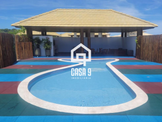 Apartamento superior 3 quartos mobiliado a venda no Village dos Ipes condomínio Piscinas Naturais Praia do Forte Bahia