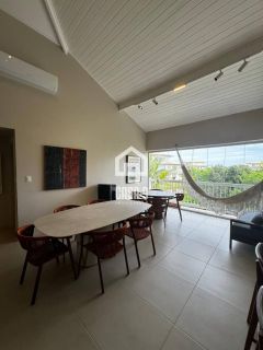Apartamento superior 2 quartos mobiliado a venda no Village dos Ipes condomínio Piscinas Naturais Praia do Forte Bahia