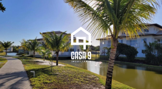 Apartamento térreo 3 quartos mobiliado a venda no Village dos Ipes condomínio Piscinas Naturais Praia do Forte Bahia