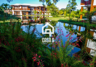 Apartamento térreo a venda com 2 suítes mobiliado no condomínio Vila da Enseada em Praia do Forte Bahia