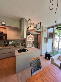 Apartamento térreo a venda com 2 suítes mobiliado no condomínio Vila da Enseada em Praia do Forte Bahia